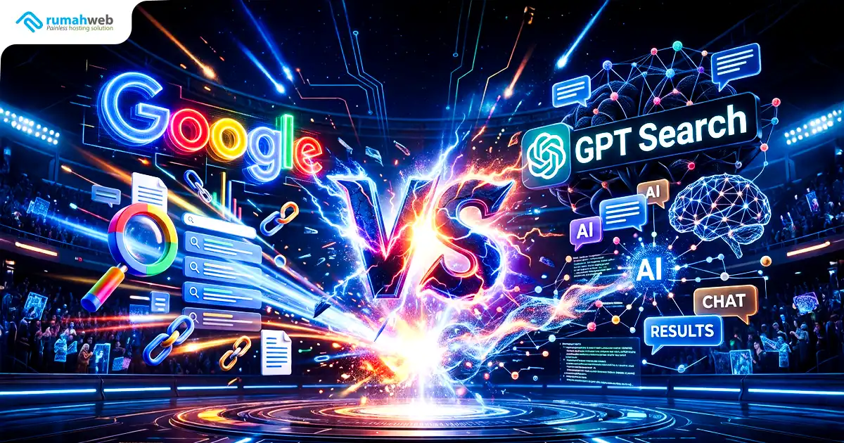 Banner Artikel - Google vs GPT Search