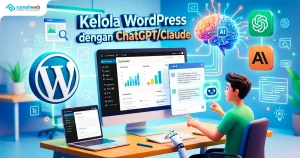 Banner Artikel - Kelola WordPress dengan AI