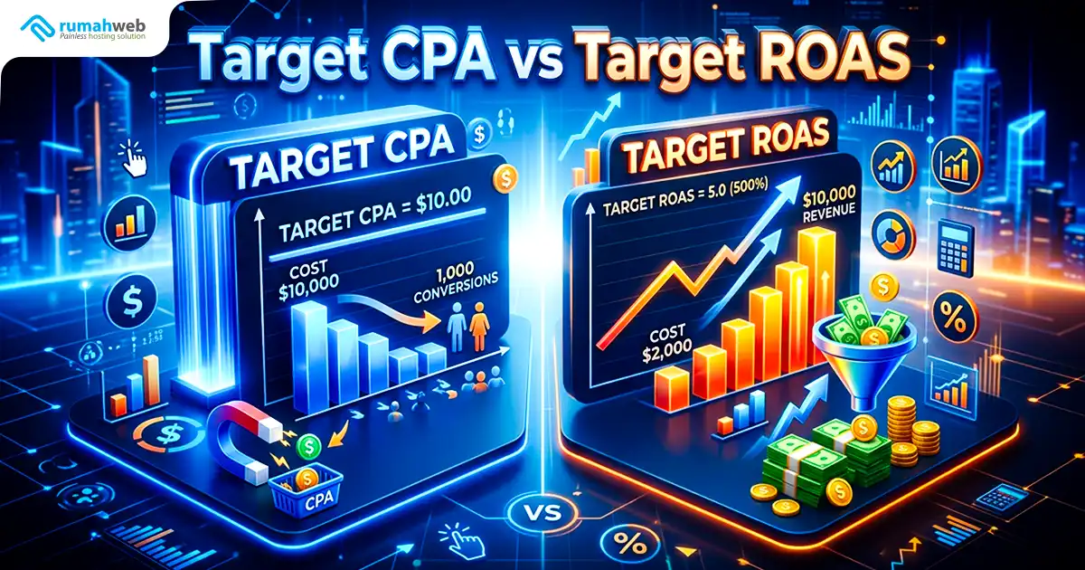 Banner Artikel - Target CPA vs Target ROAS