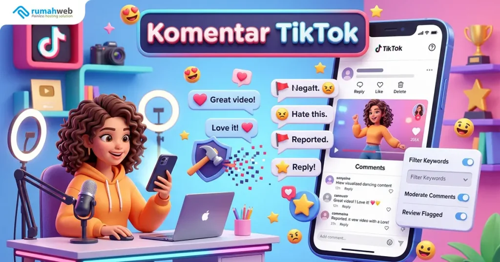 banner blog - Cara Mengaktifkan dan Mematikan Komentar TikTok