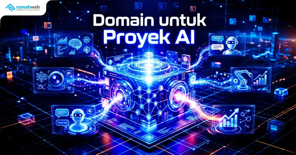 Banner Artikel - Domain untuk Proyek AI