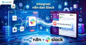 Banner Artikel - Integrasi n8n dan Slack