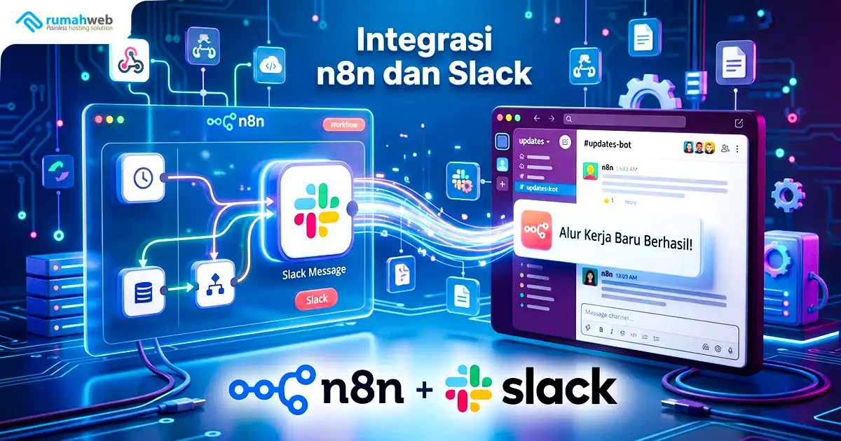 Banner Artikel - Integrasi n8n dan Slack