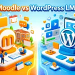 Banner Artikel - Moodle vs WordPress LMS