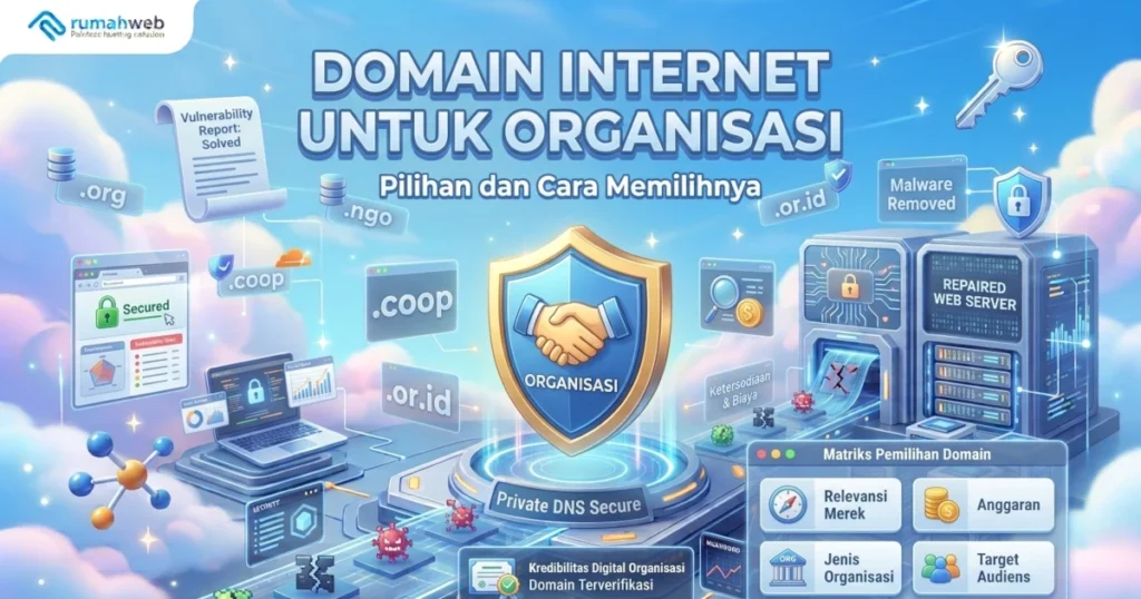 Banner - Domain Internet untuk Organisasi