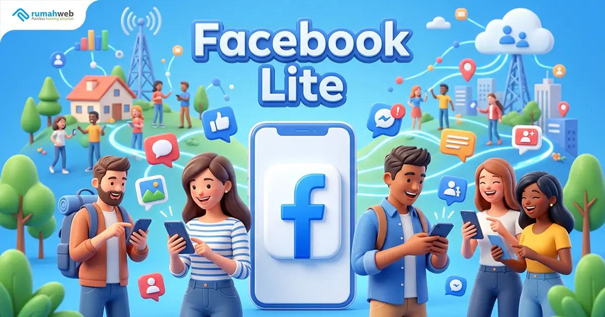 banner blog - Cara Login Facebook Lite